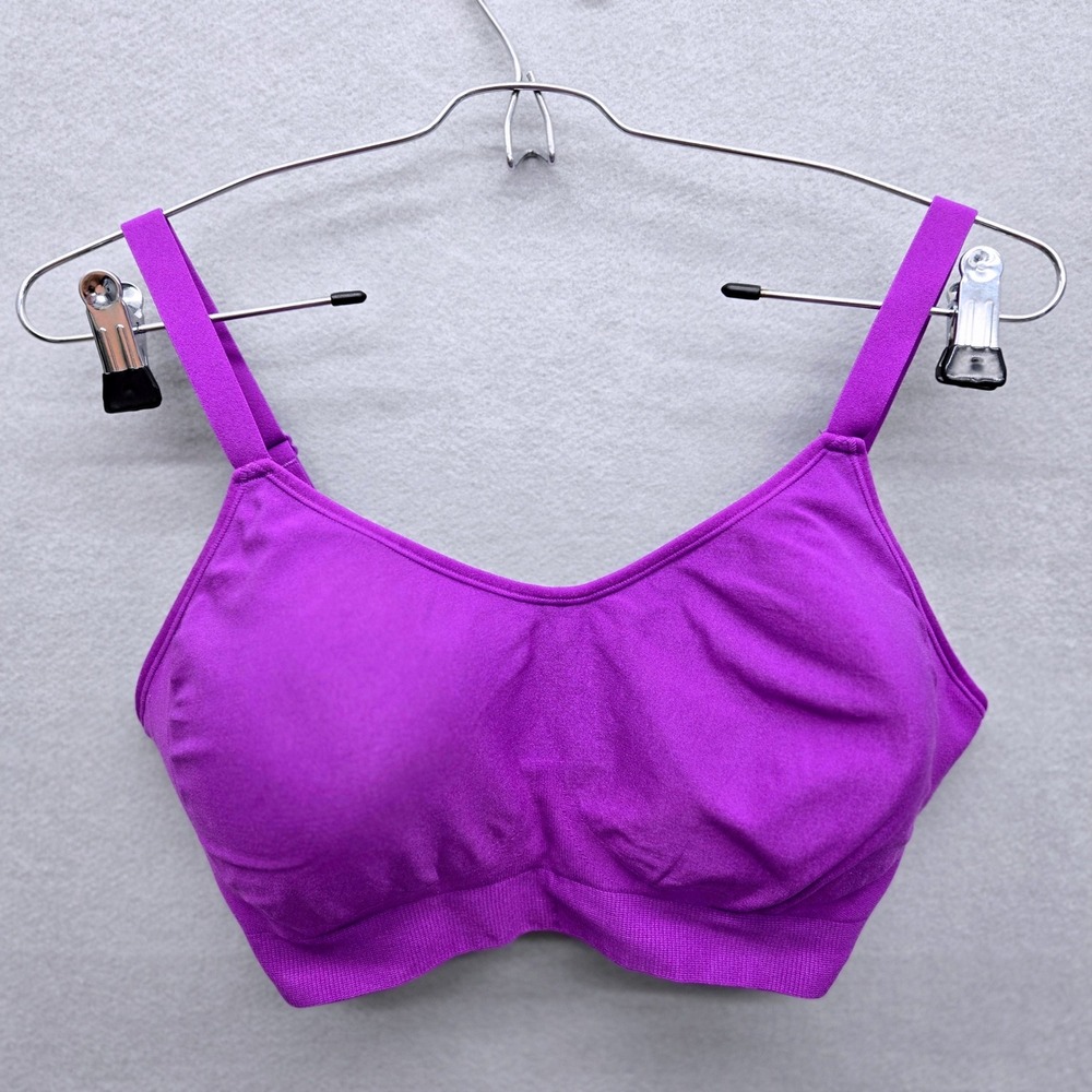 Underoutfit Supportive Comfort Wireless Shaping Bra Purple Plus Size 3XL 453 EUC